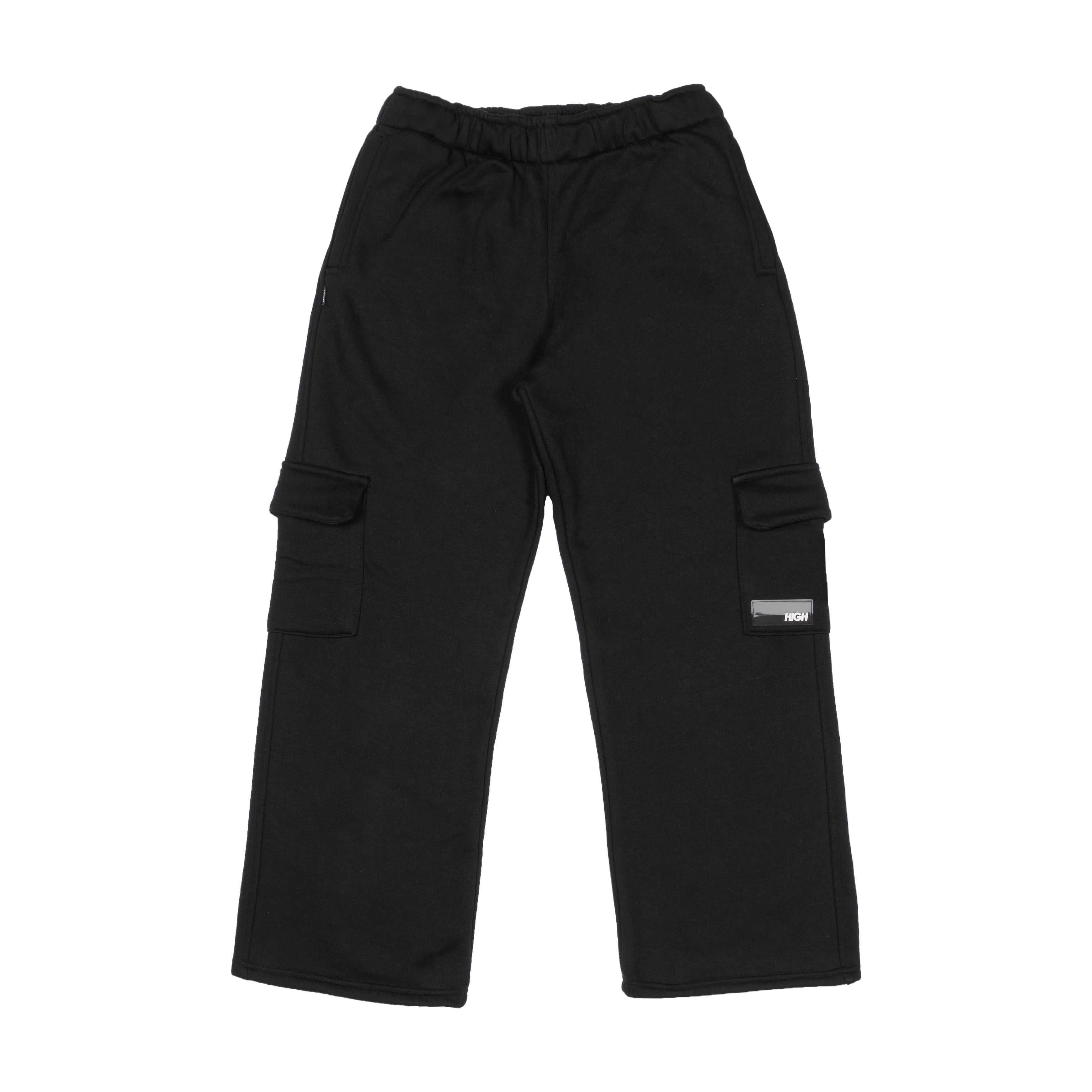 HIGH - Cargo Sweat Pants "Black"