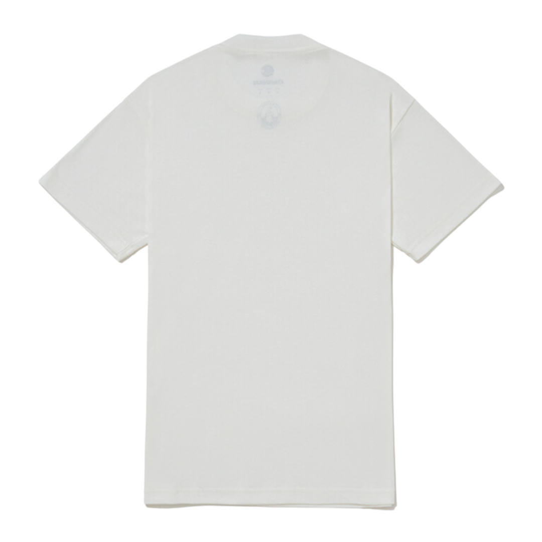 CARNAN - Red Logo Heavy T-Shirt "Off White"