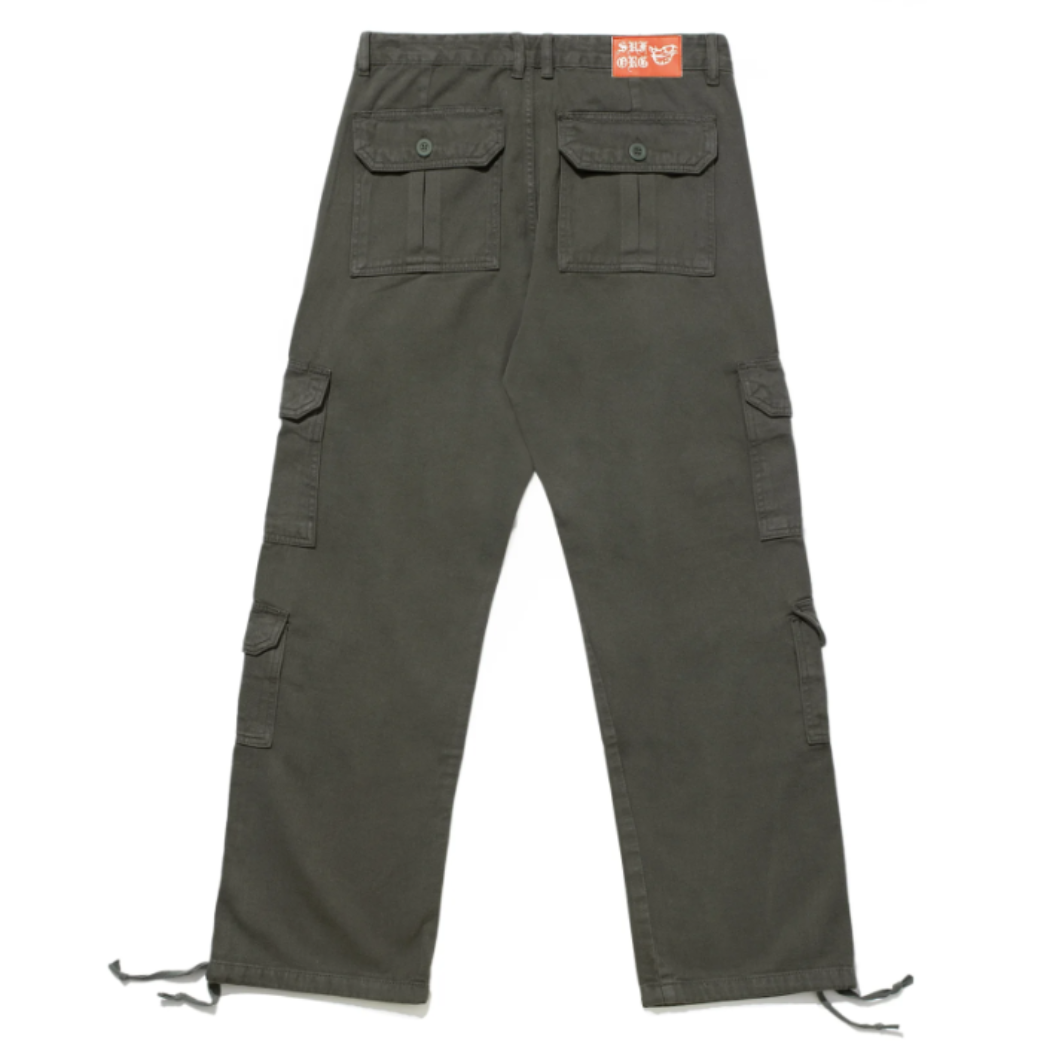 SUFGANG - Pants Sarja 4SUF "Military Green" - THE GAME
