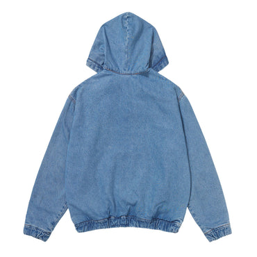 PIET - Washed Denim Hooded Jacket - THE GAME