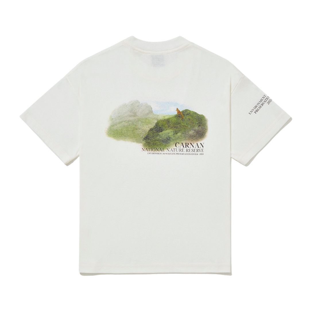 CARNAN - Wildlife Heavy T-Shirt "Off White"