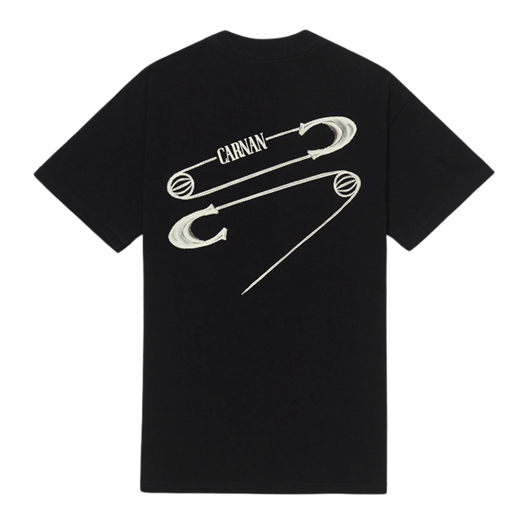 CARNAN - Safety Pin Classic T-Shirt "Black"