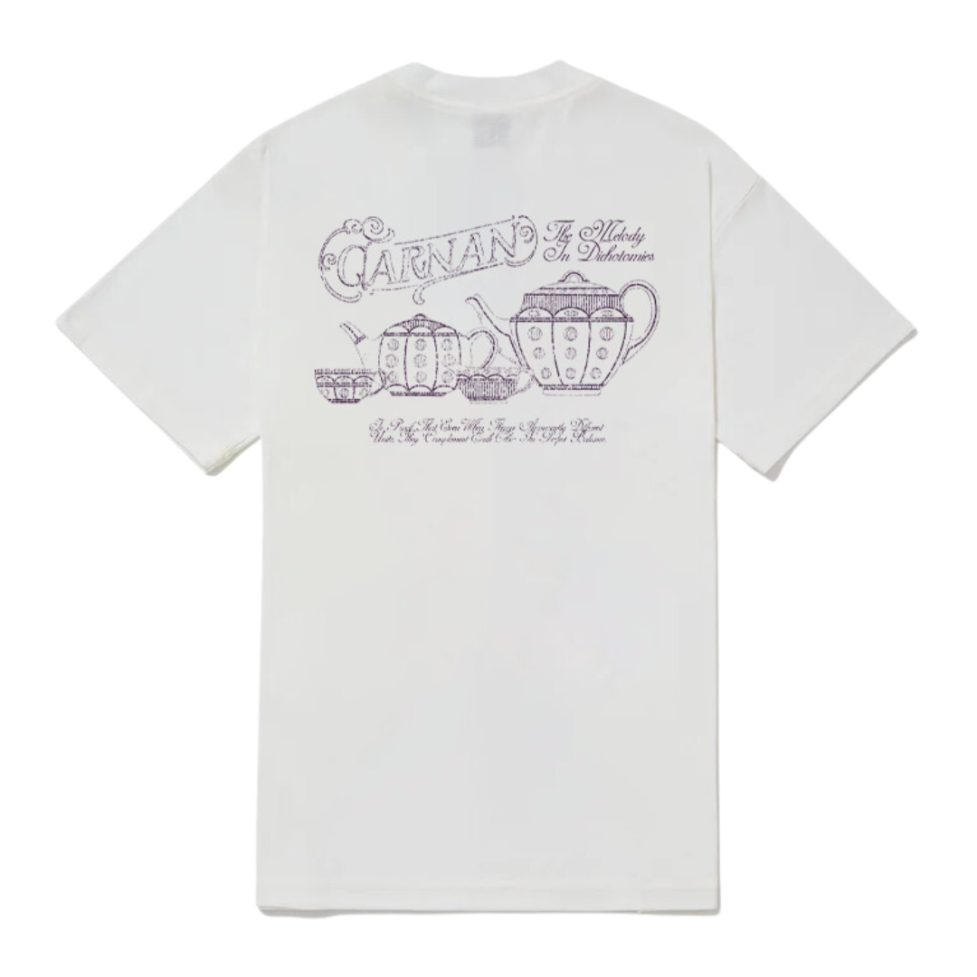 CARNAN - Tea Time Classic T-Shirt "Off White"