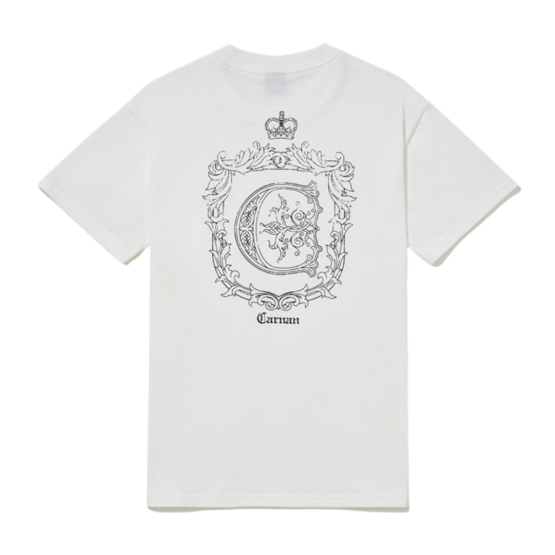 CARNAN - Crest Classic T-Shirt "Off White"