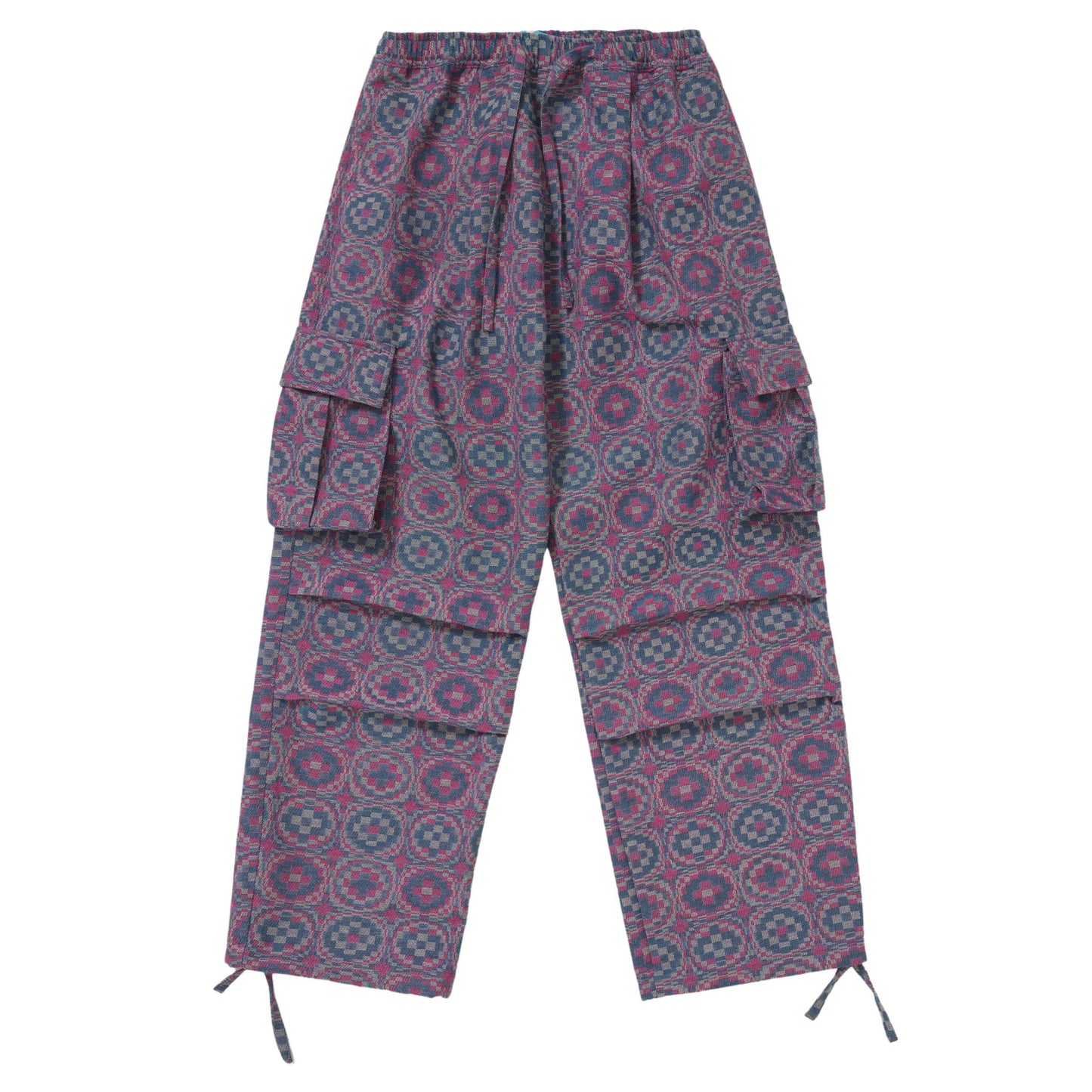 PIET - Jacquard Psy Cargo Trousers - THE GAME