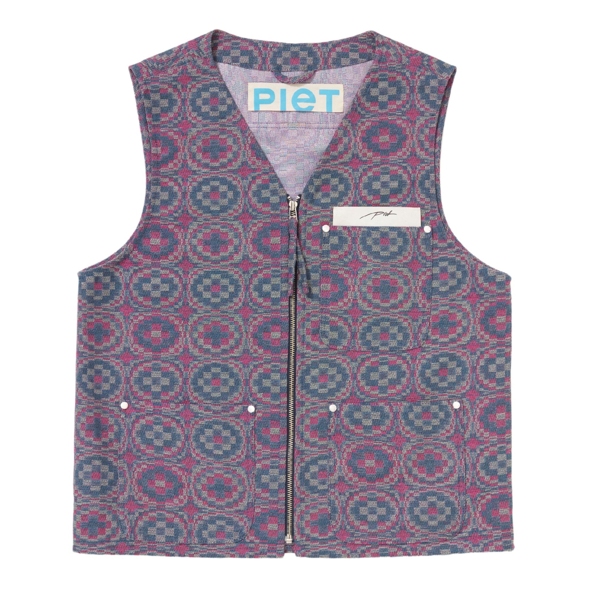 PIET - Jacquard Psy Vest - THE GAME