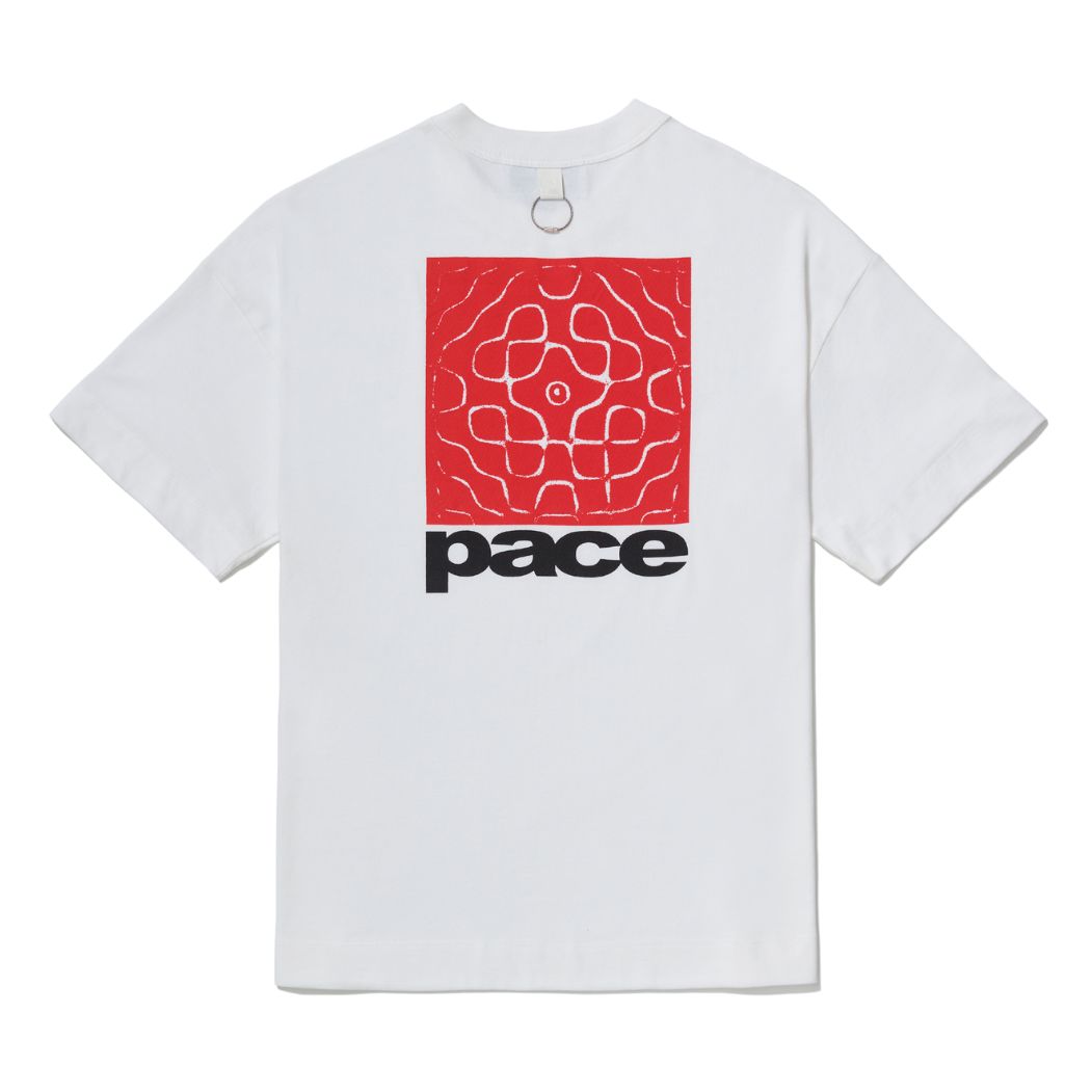 PACE - Chladni Oversized Tee "Off White" - THE GAME