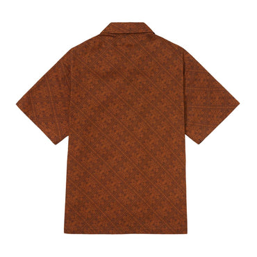 CARNAN - Brown Tapisserie Shirt - THE GAME