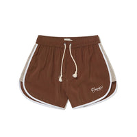 CARNAN - Brown Volley Shorts - THE GAME