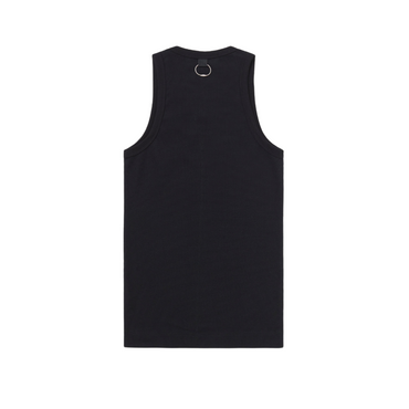 PACE - Tank Top Waffle Knit "Black"