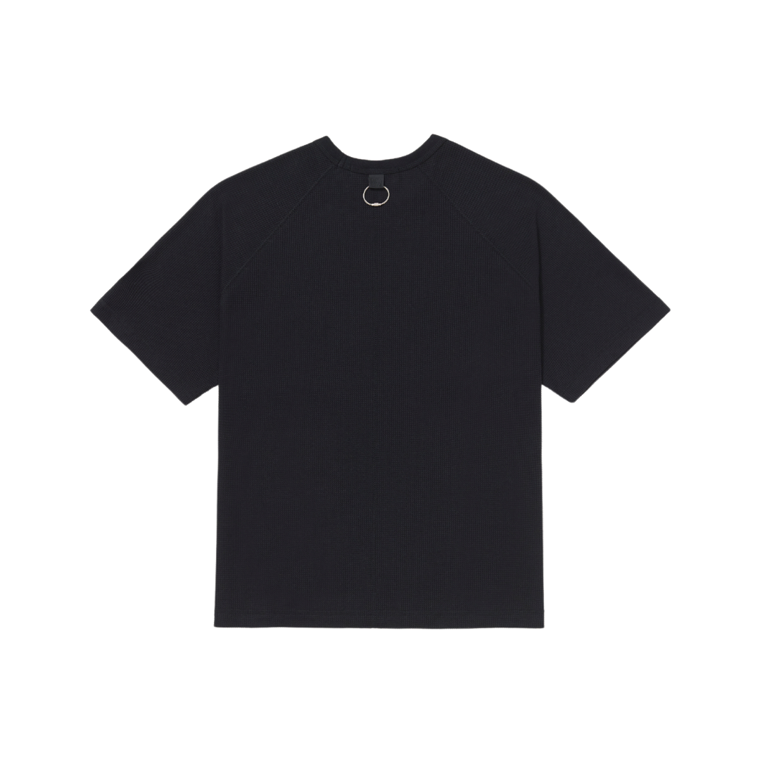 PACE - Waffle Knit Tee "Black"