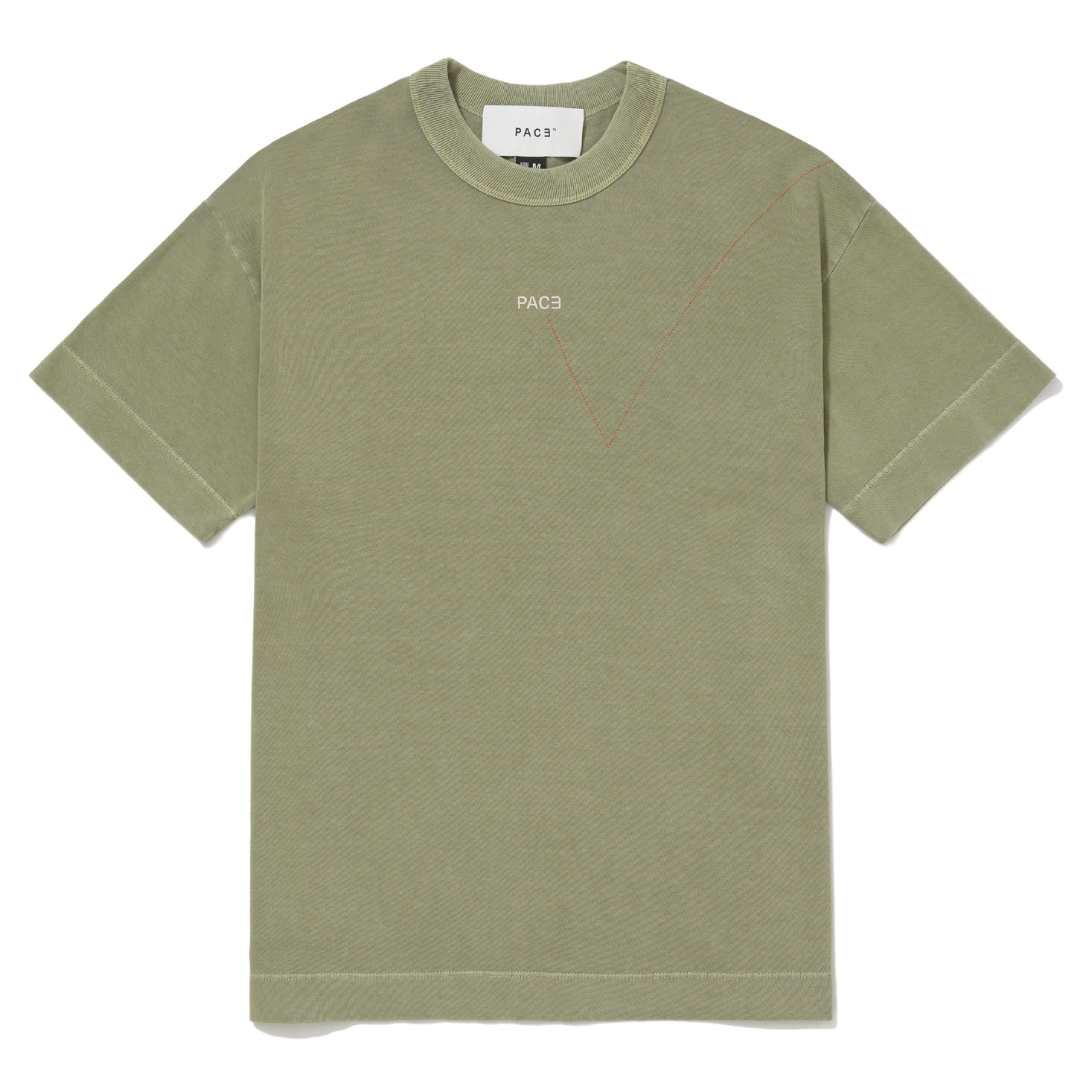 PACE - Explorer Tee "Washed Green"