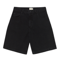 CARNAN - Stoned Black Jeans Shorts