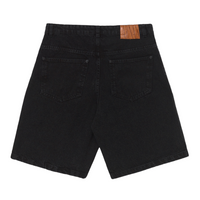 CARNAN - Stoned Black Jeans Shorts