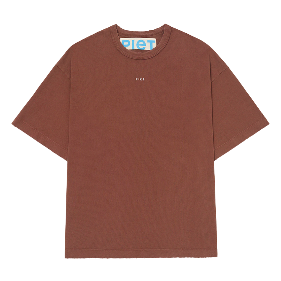 PIET - Camiseta Logo "Brown"