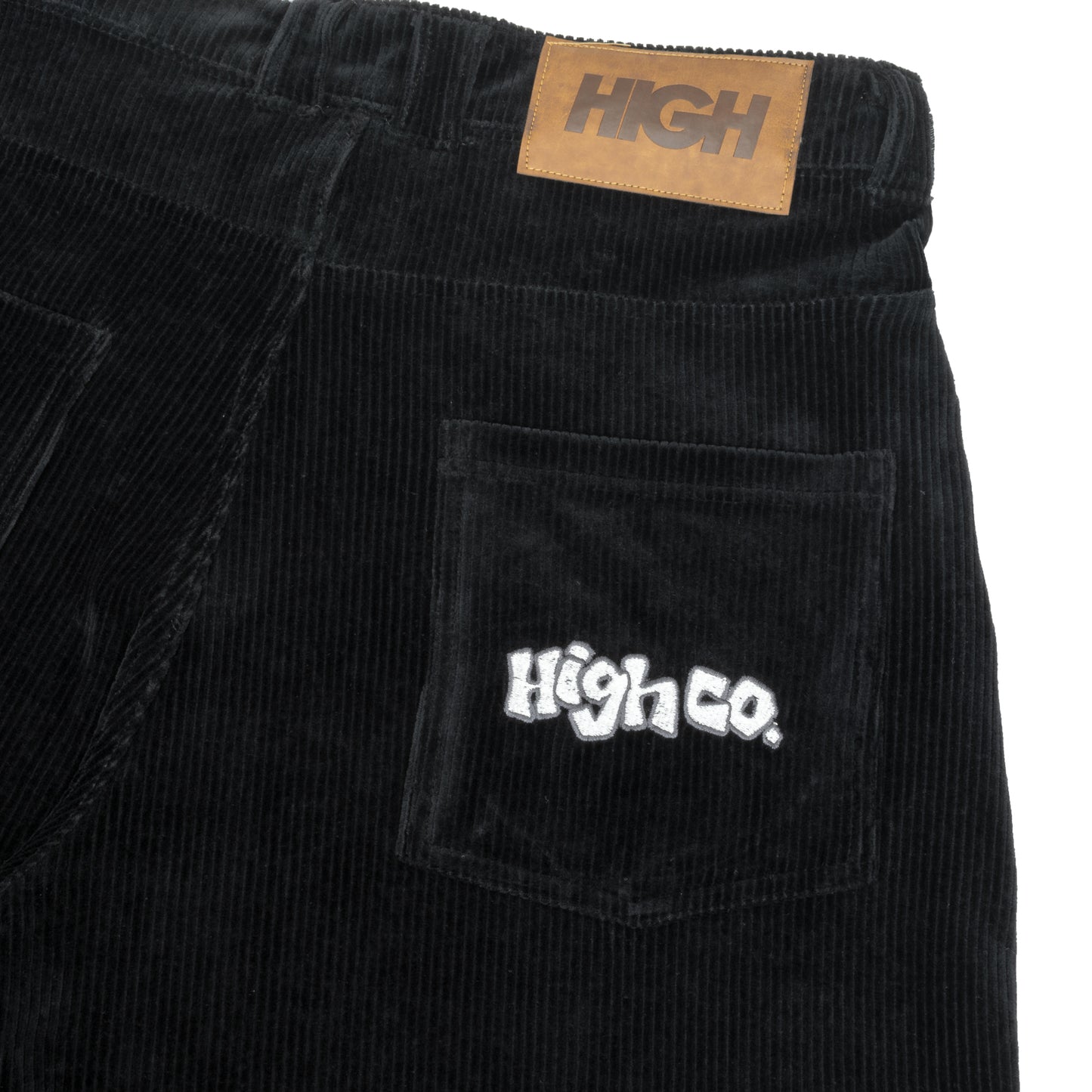 HIGH - Corduroy Pants "Black"