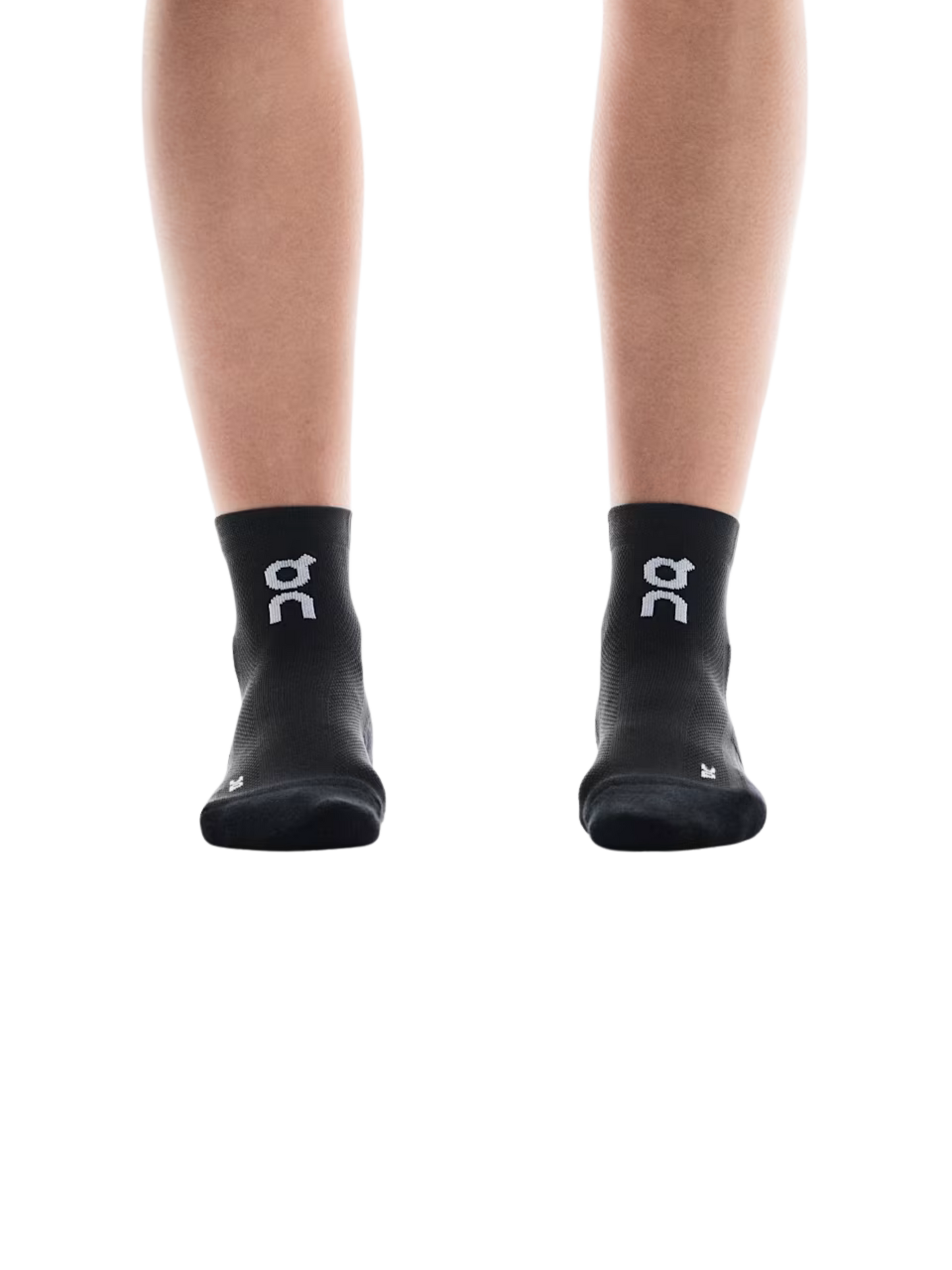 Core Run Sock Mid 2P "Black"