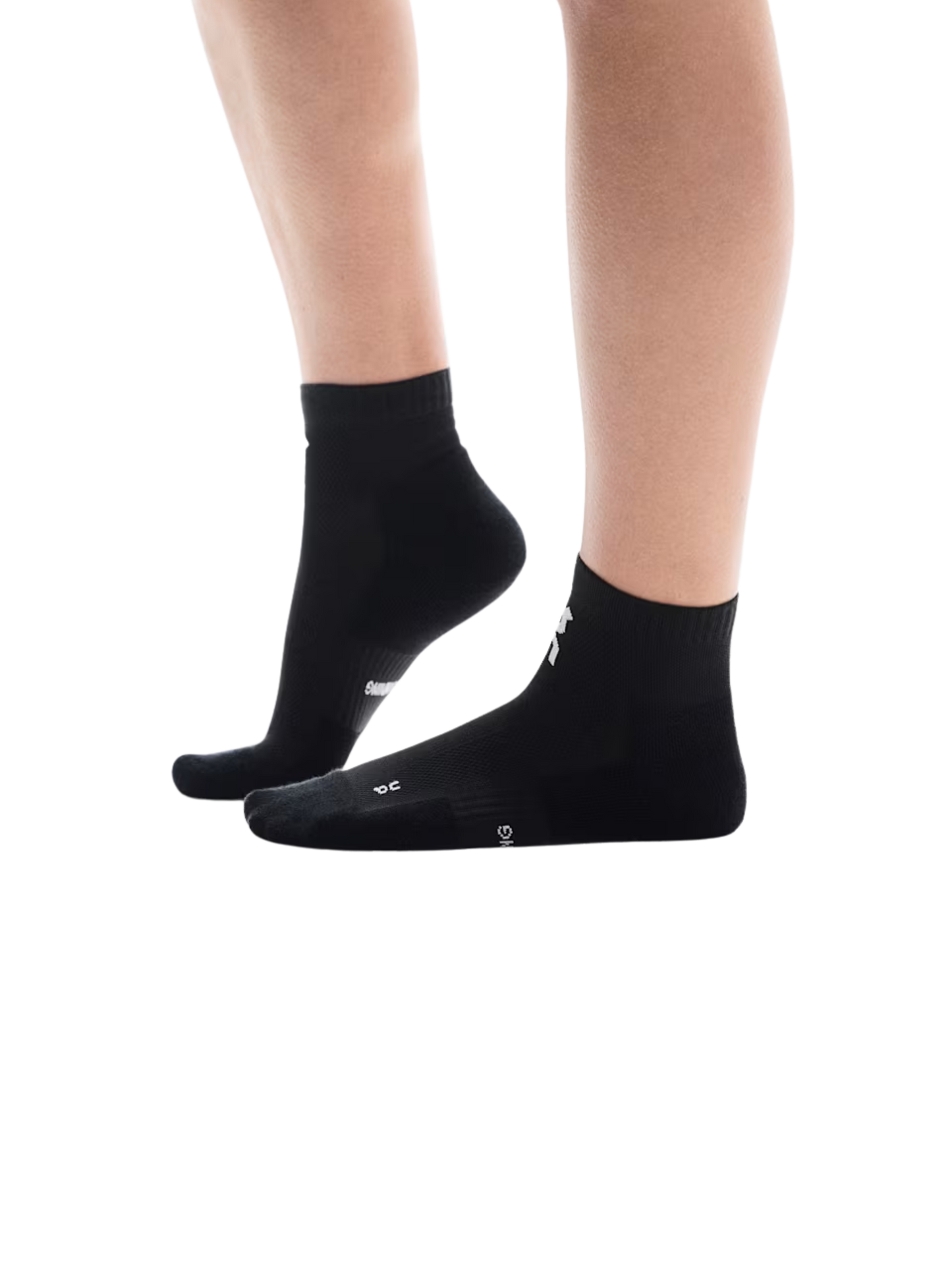 Core Run Sock Mid 2P "Black"