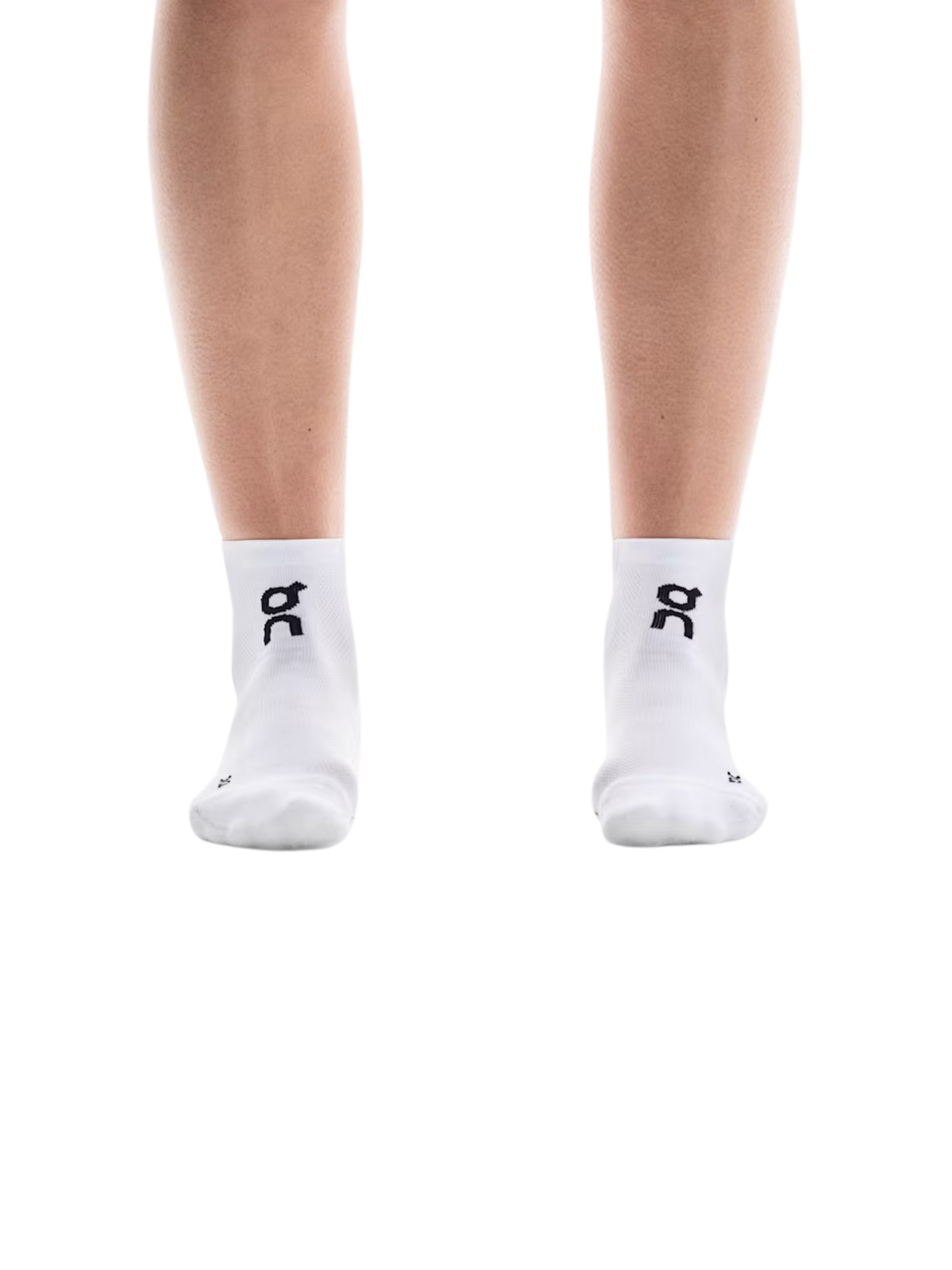 Core Run Sock Mid 2P "White"