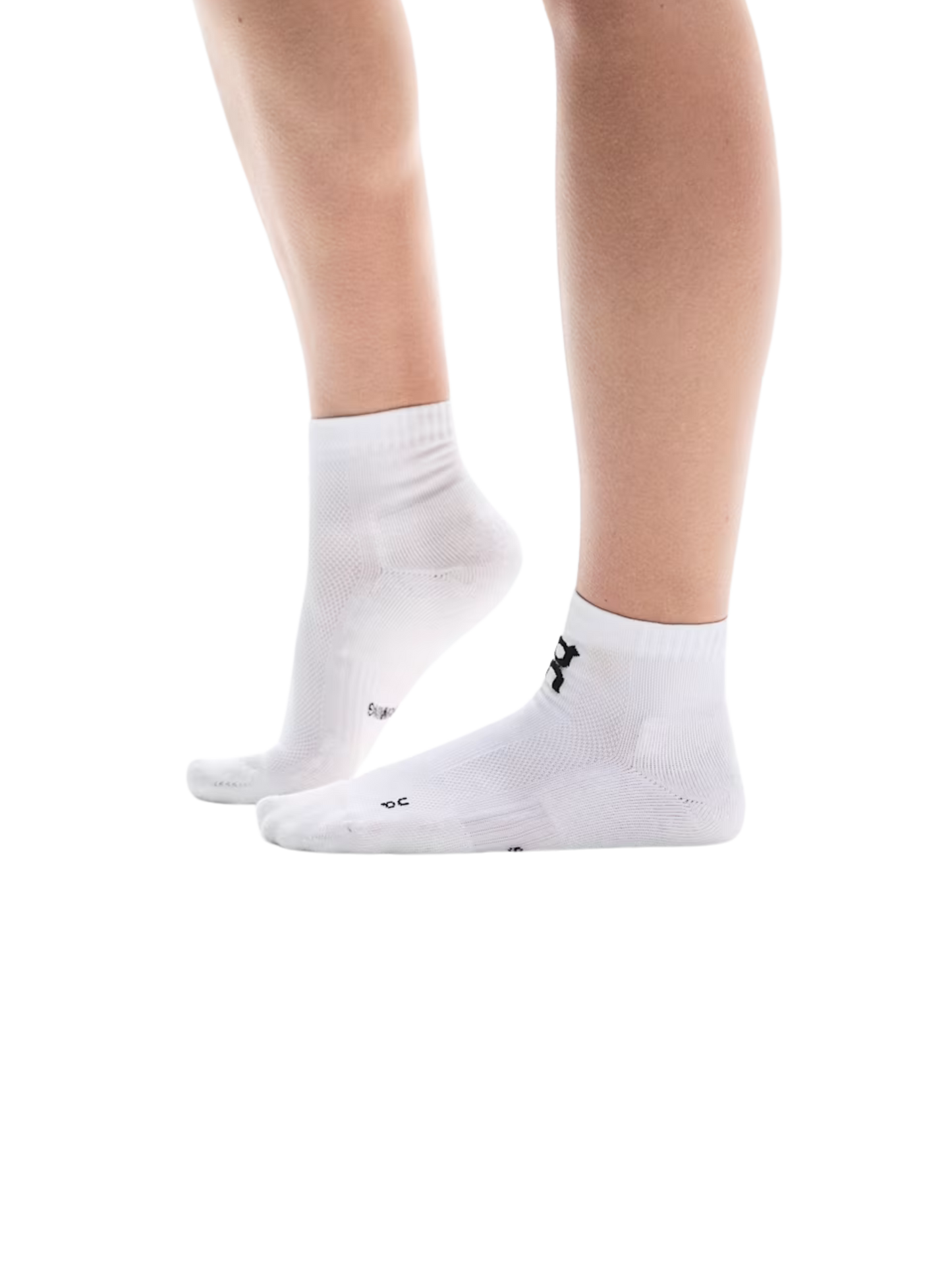 Core Run Sock Mid 2P "White"