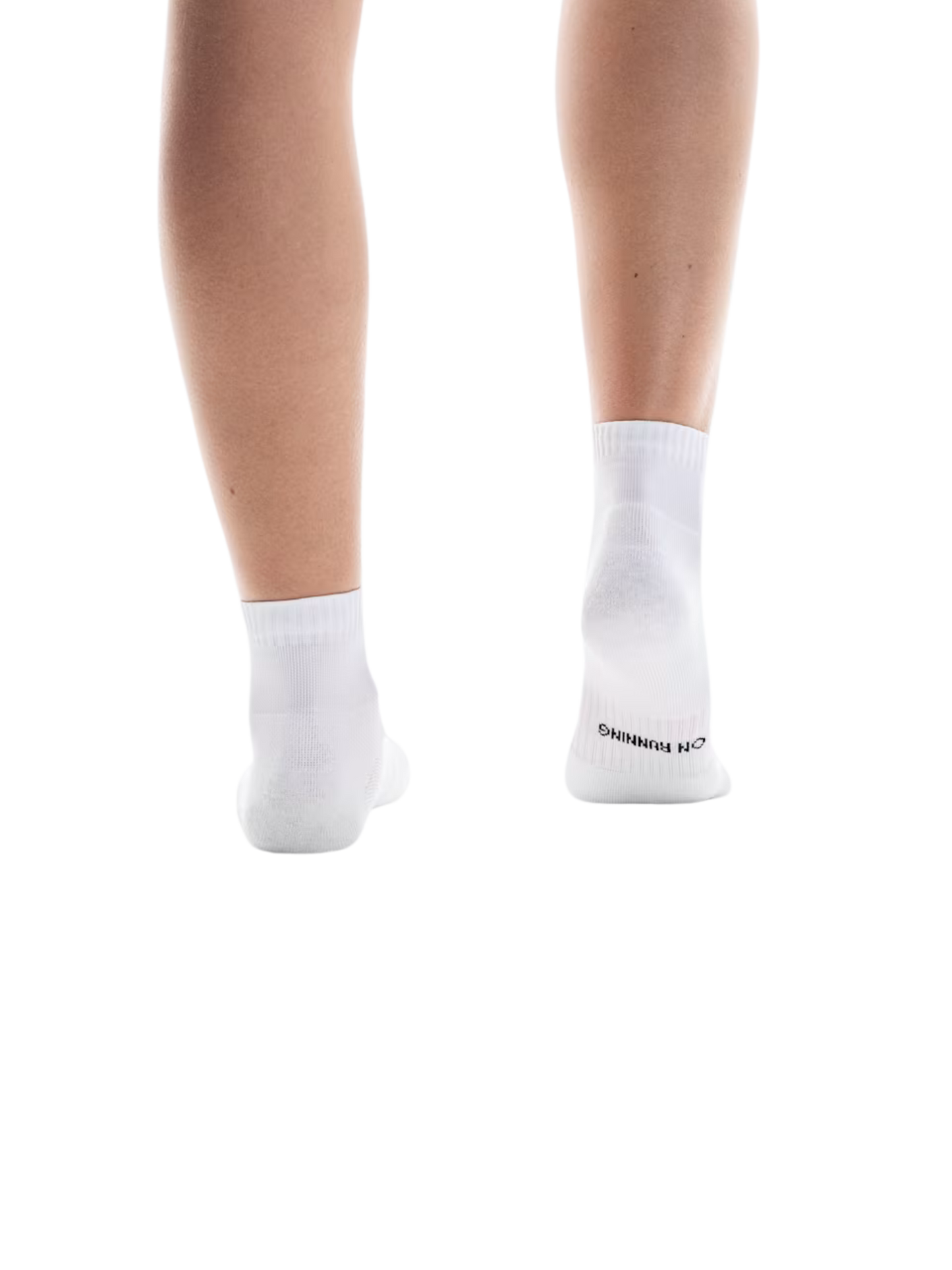 Core Run Sock Mid 2P "White"