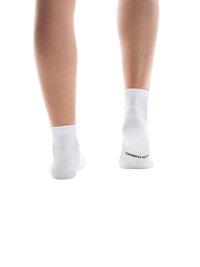 Core Run Sock Mid 2P "White"