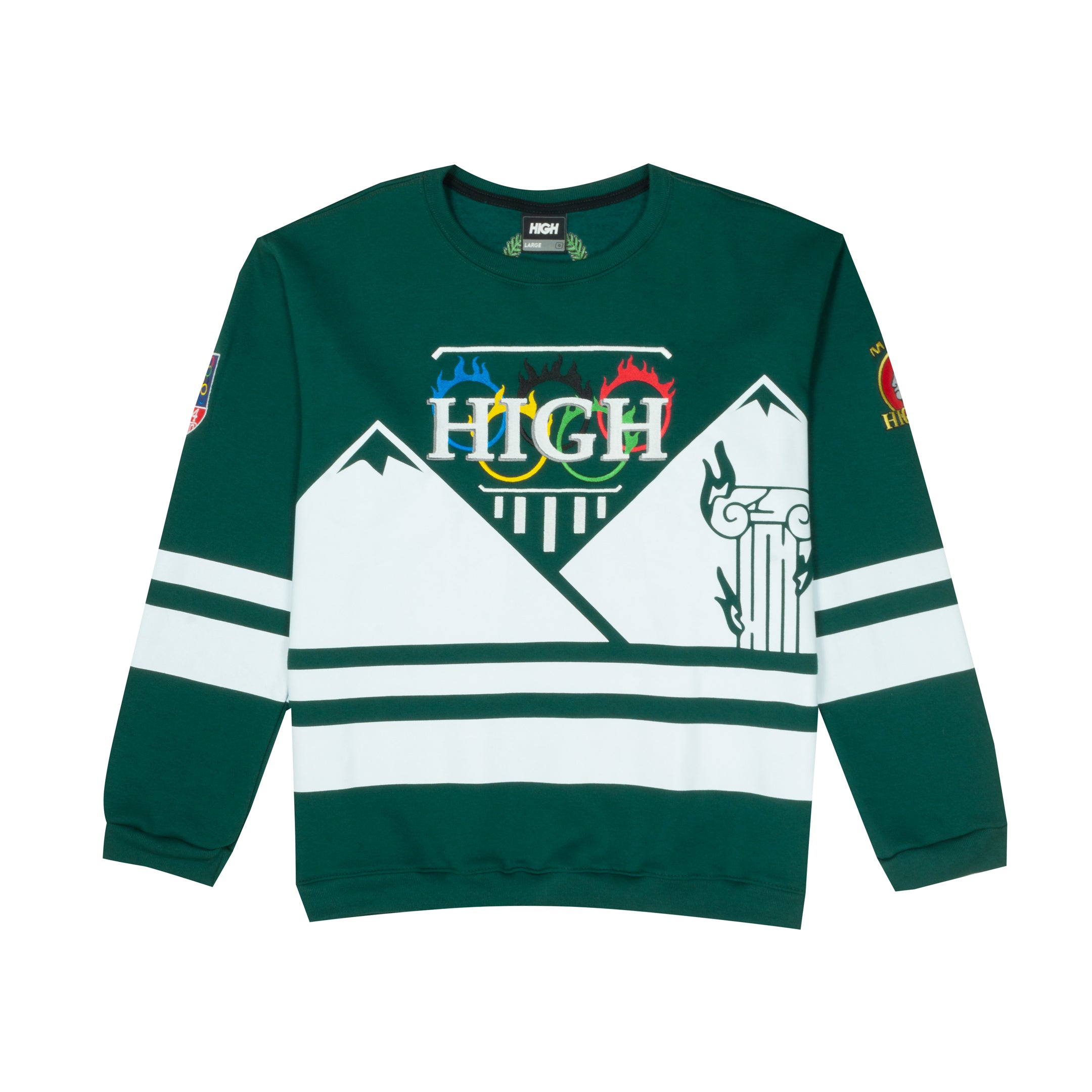 HIGH - Crewneck Olympic "Night Green"