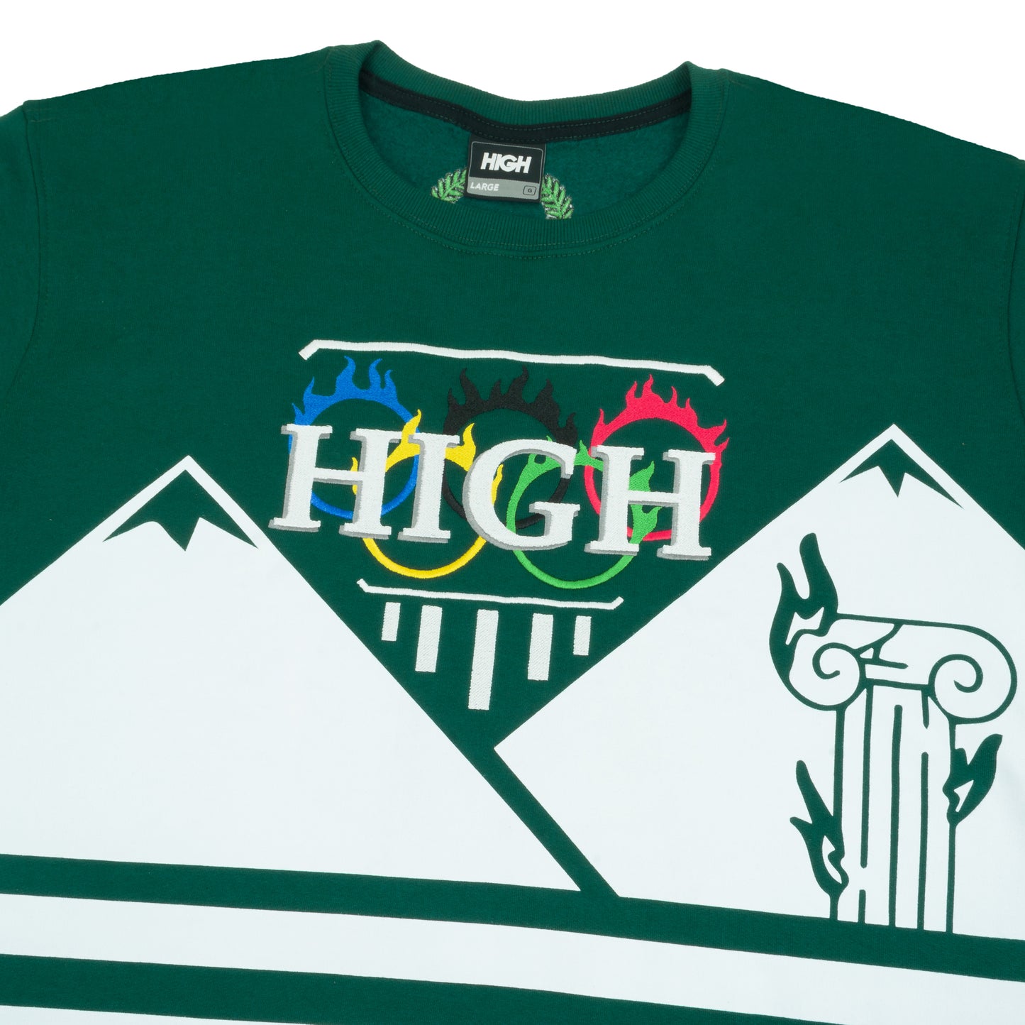 HIGH - Crewneck Olympic "Night Green"