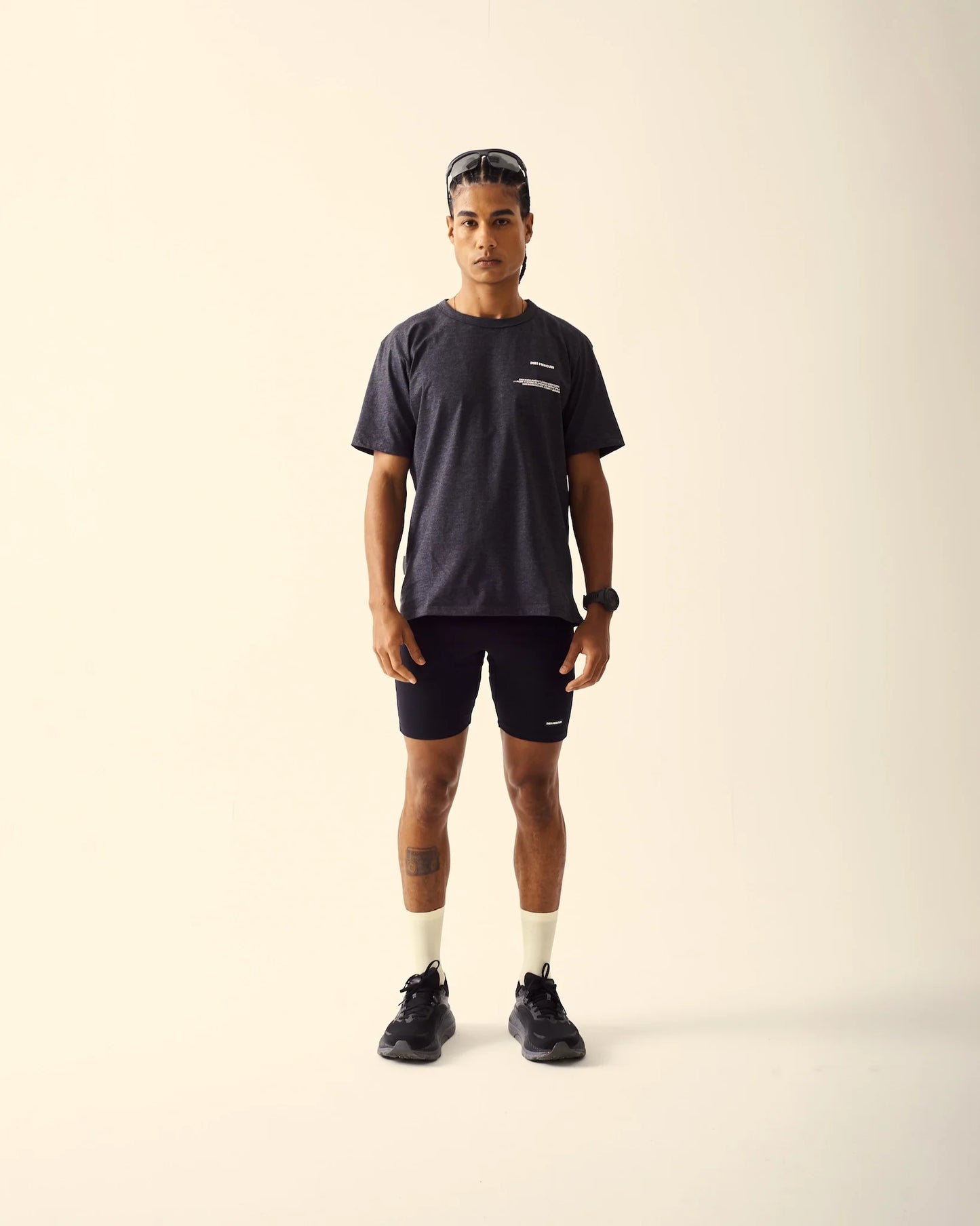 Après-Sport Tee "Preto Grafite"