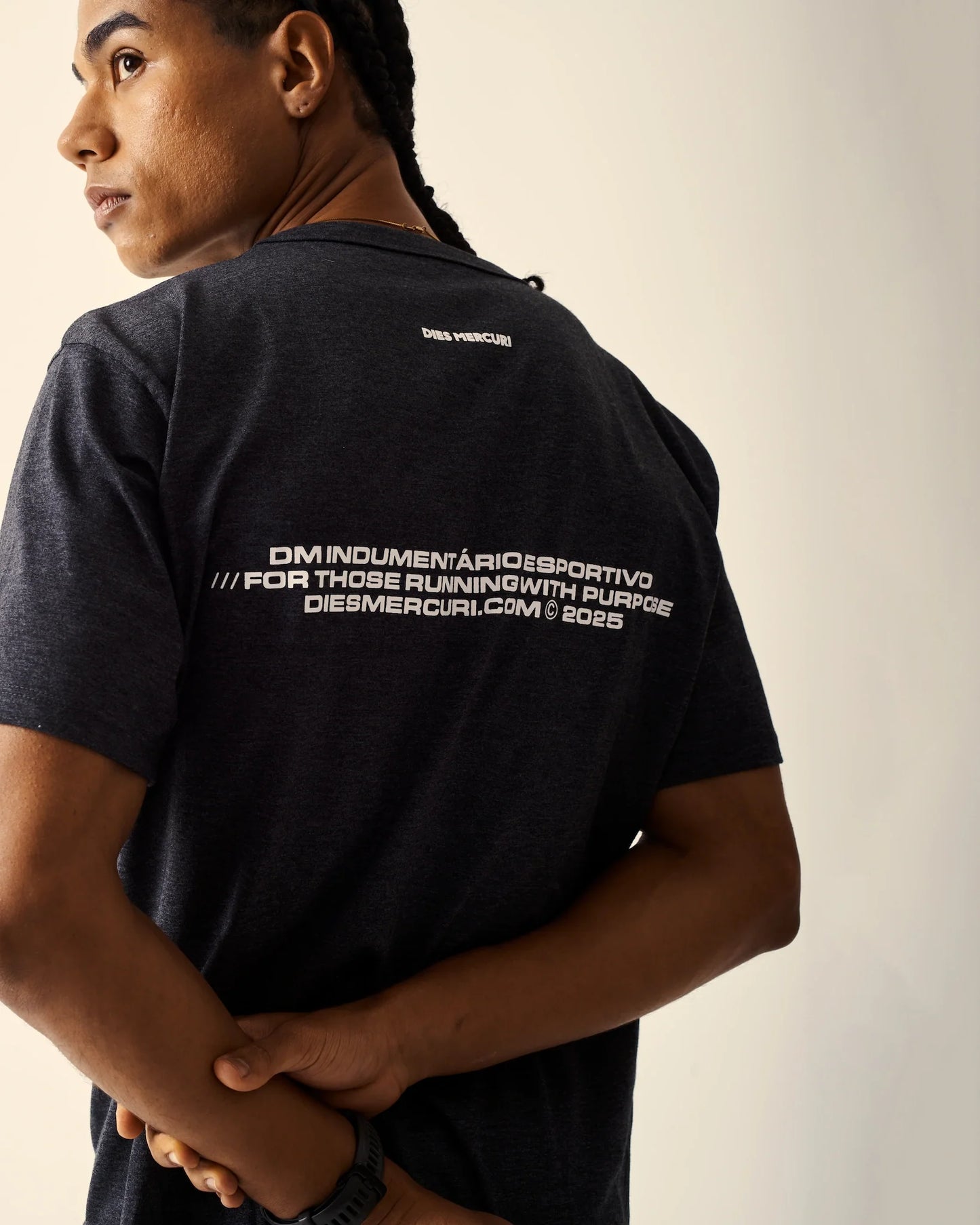 Après-Sport Tee "Preto Grafite"