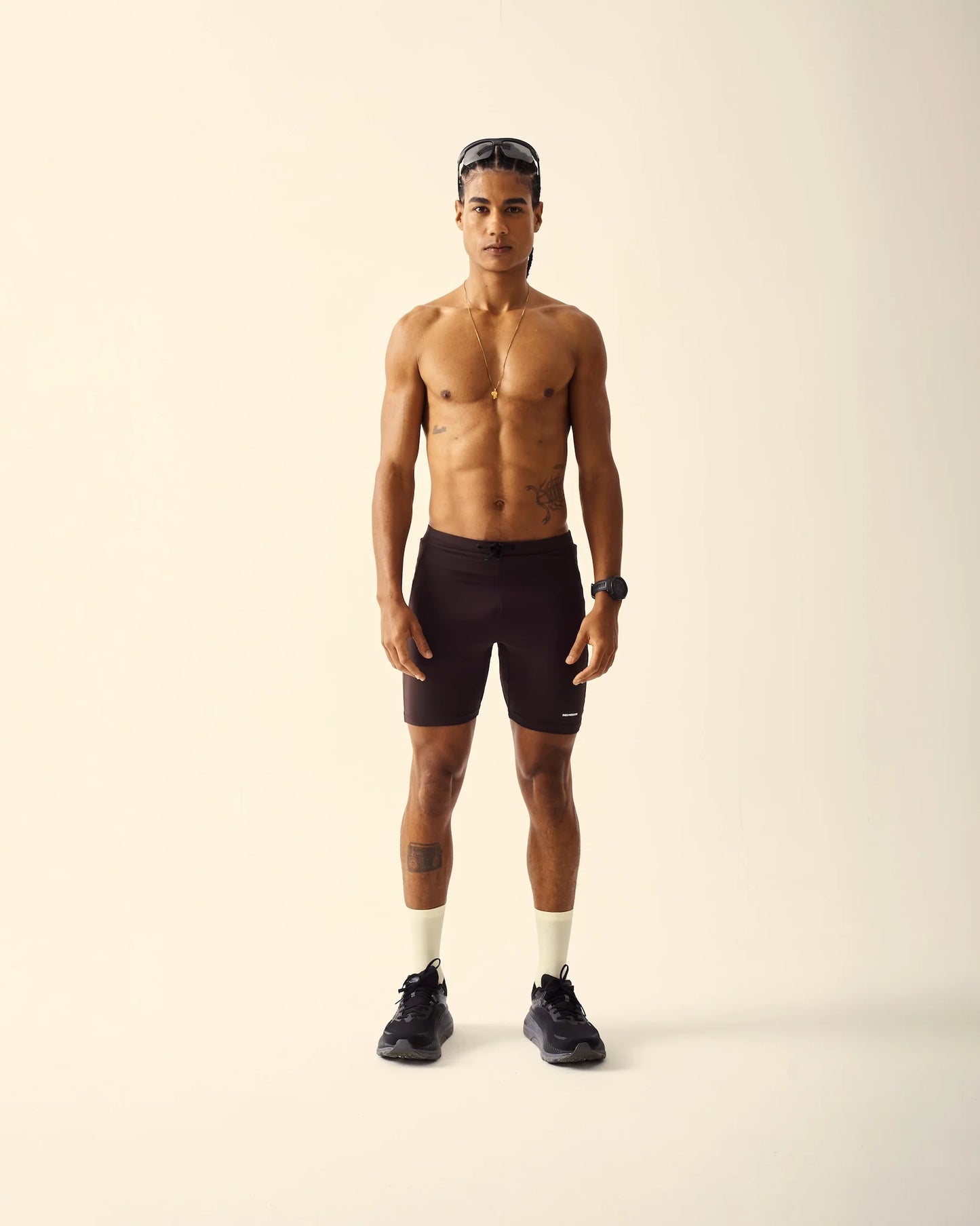 Half Tight Short "Coffee" (Masc)