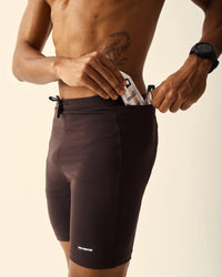 Half Tight Short "Coffee" (Masc)