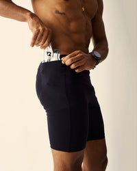 Half Tight Short "Black" (Masc)