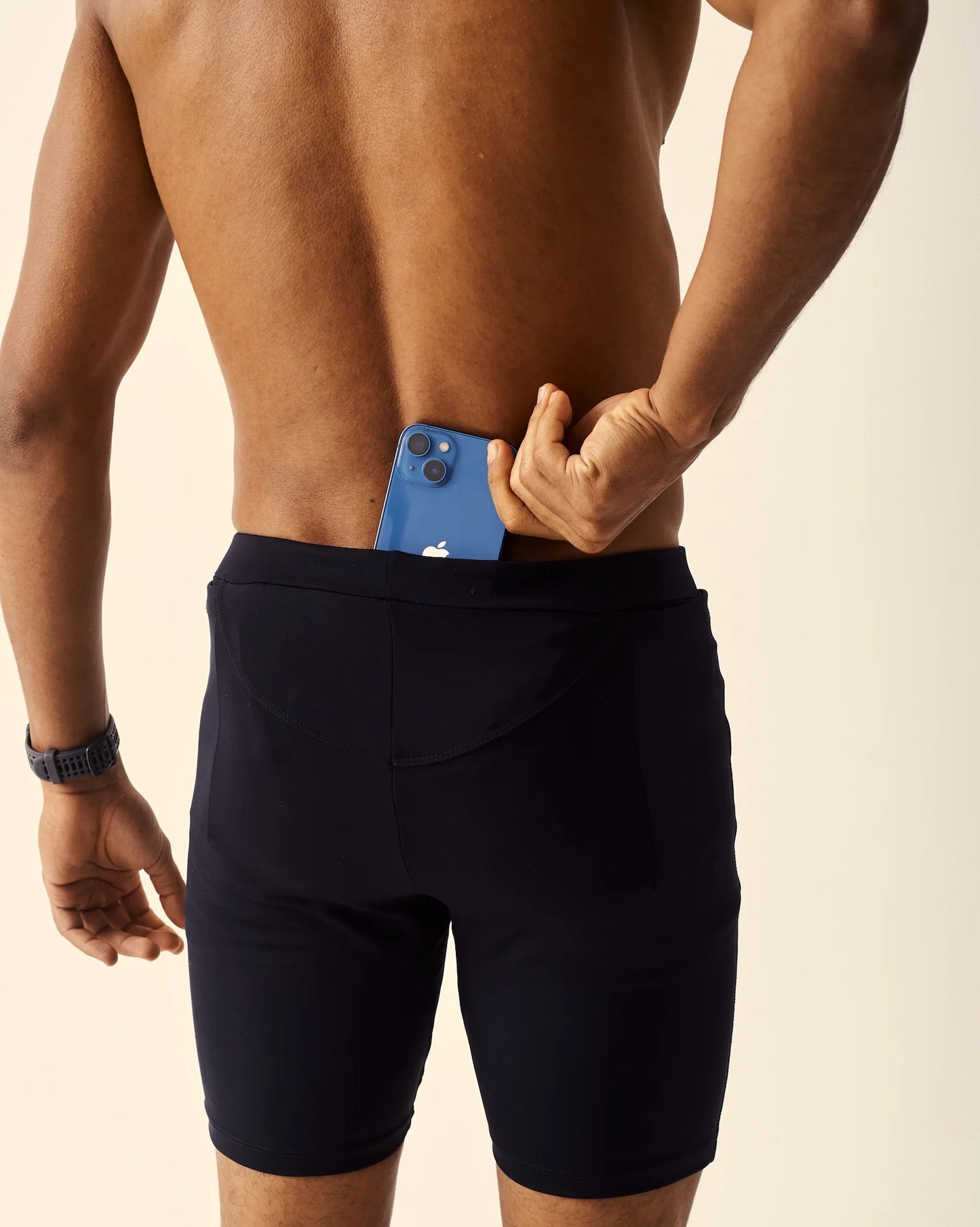 Half Tight Short "Black" (Masc)
