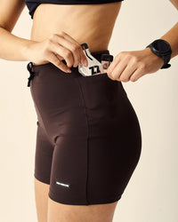 Quarter Tight Short "Coffee" (Fem)