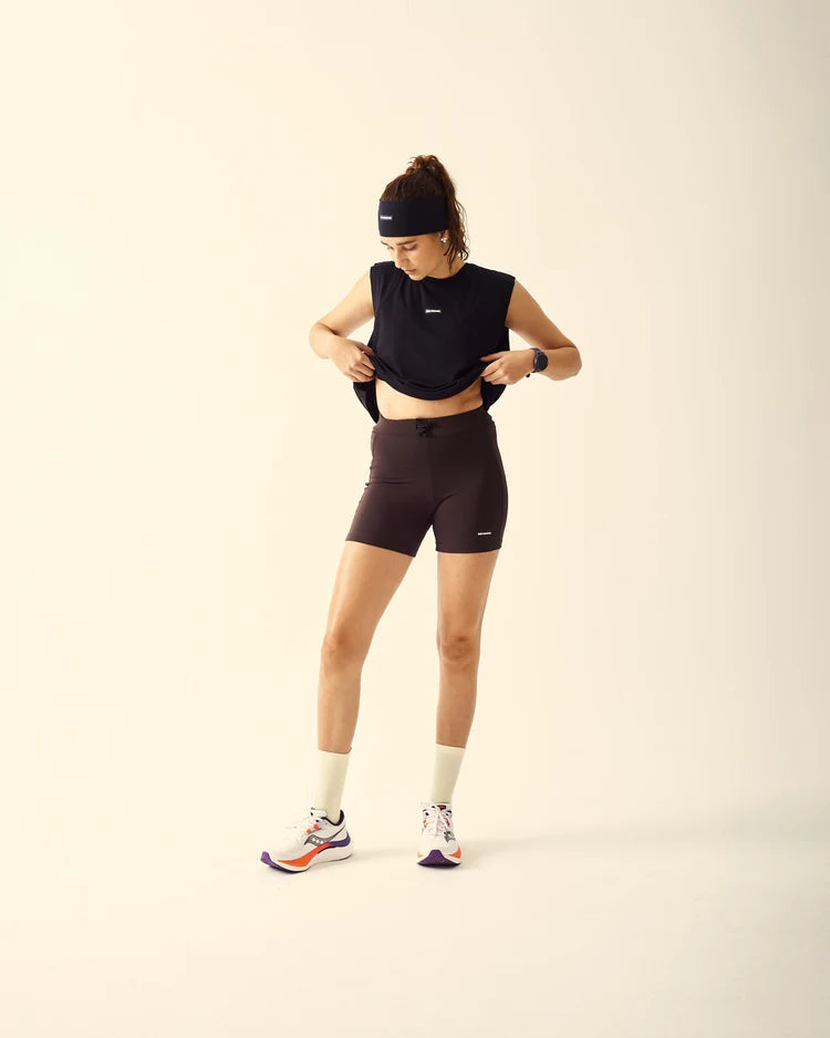 Quarter Tight Short "Coffee" (Fem)