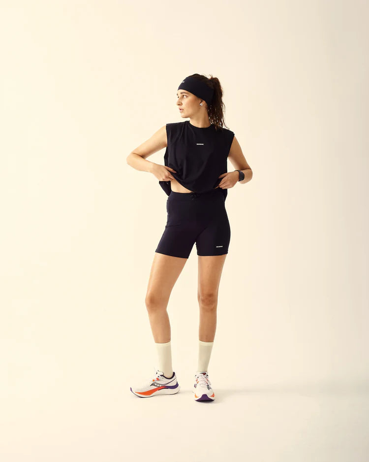 Quarter Tight Short "Preto" (Fem)