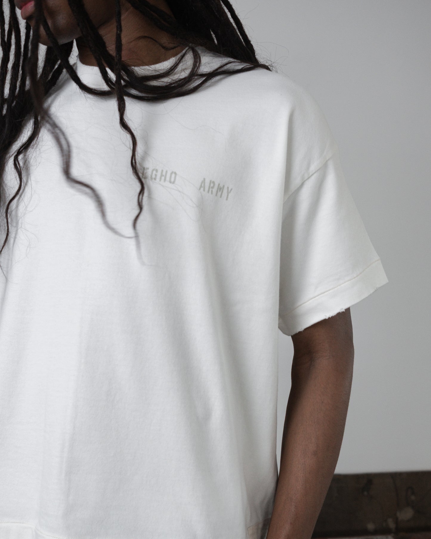 UNF - Boxy Tee "Off White"