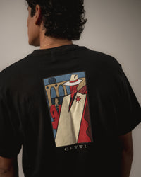 Camiseta "Malandro" Preta