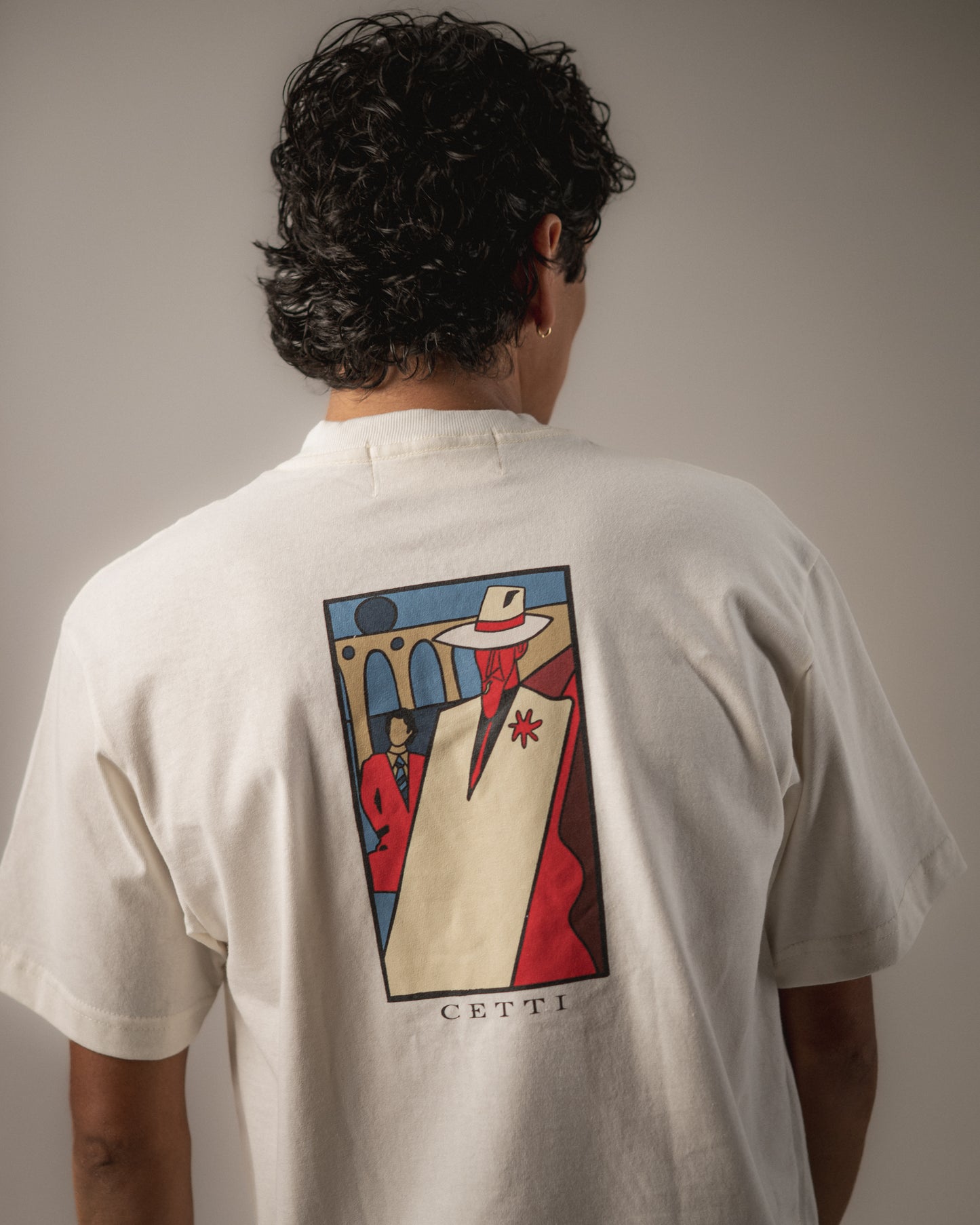 Camiseta "Malandro" Off-White
