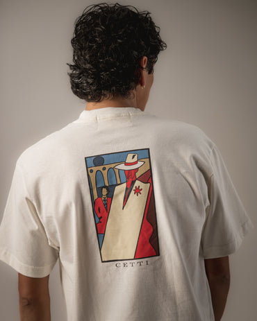 Camiseta "Malandro" Off-White