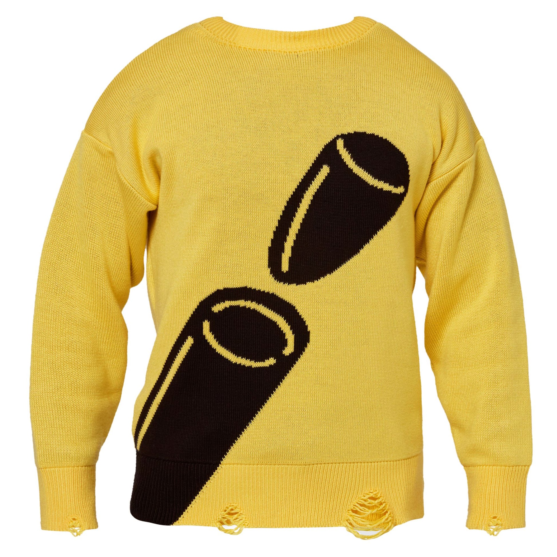 EGHO - Sweater Tricot Fukuda "Amarelo" - THE GAME