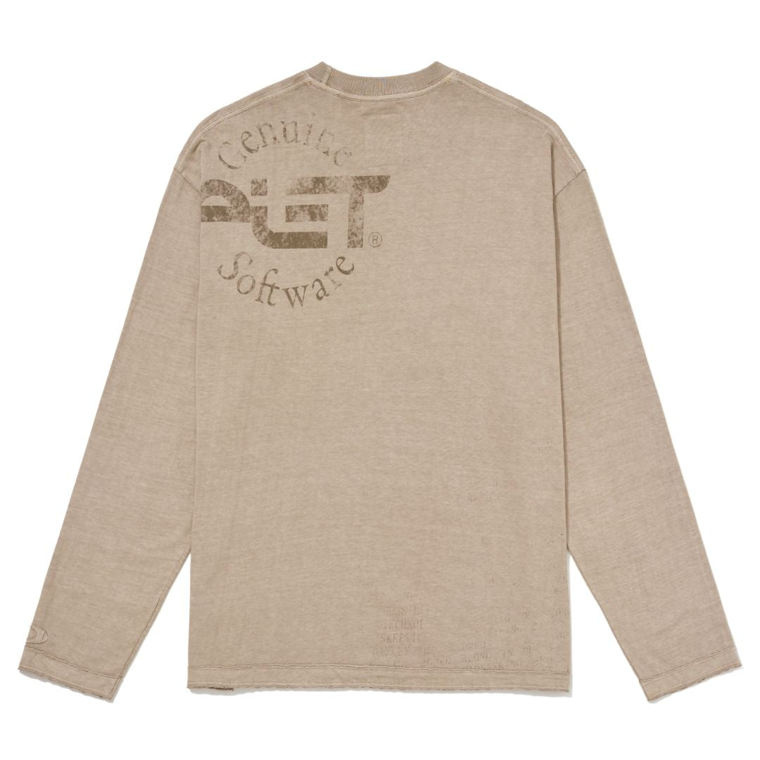 PIET - Oakley Rusted Skull L/S "Beige" - THE GAME
