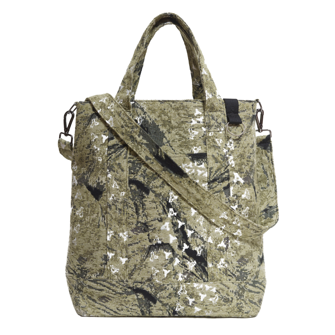 PACE - Tote Bag Jacquard "Green Moon" - THE GAME