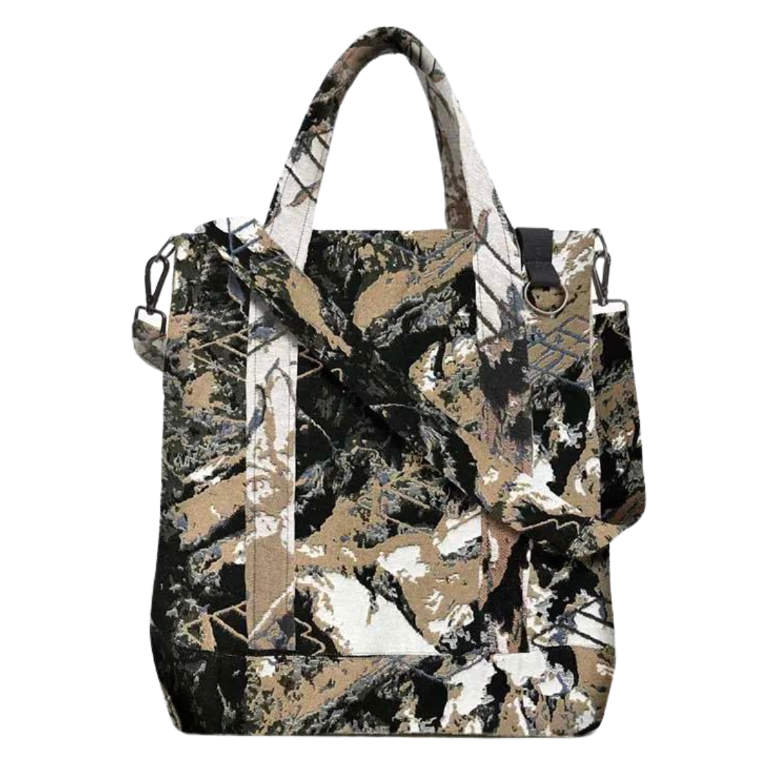 PACE - Tote Bag Jacquard "Swiss Alps" - THE GAME