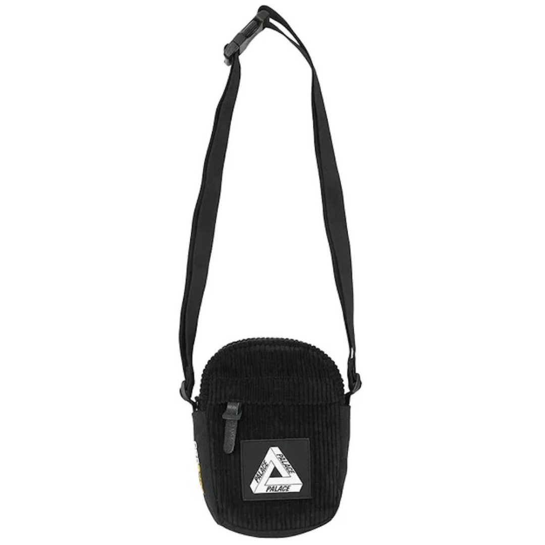 PALACE - Corduroy Shot Bag "Black" - THE GAME