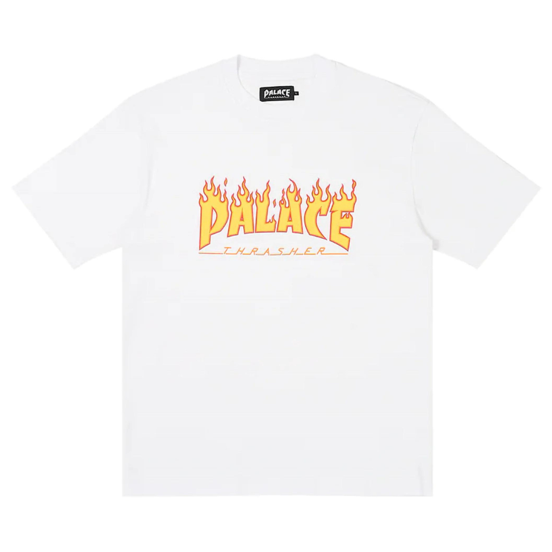 PALACE - Thrasher Tee "White" - THE GAME