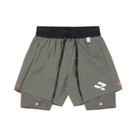 PACE - DT2 Double Layers Spots Shorts "Army Green" - THE GAME