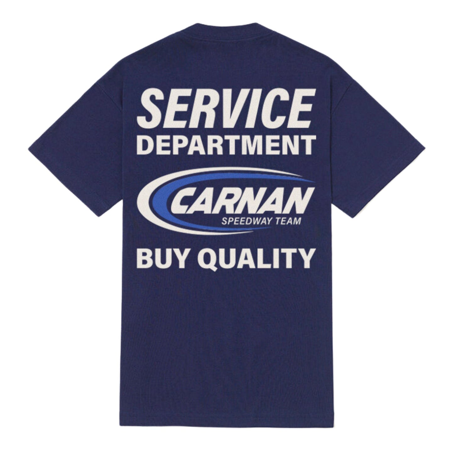 CARNAN - Heavy T-shirt Service Department "Navy" - THE GAME