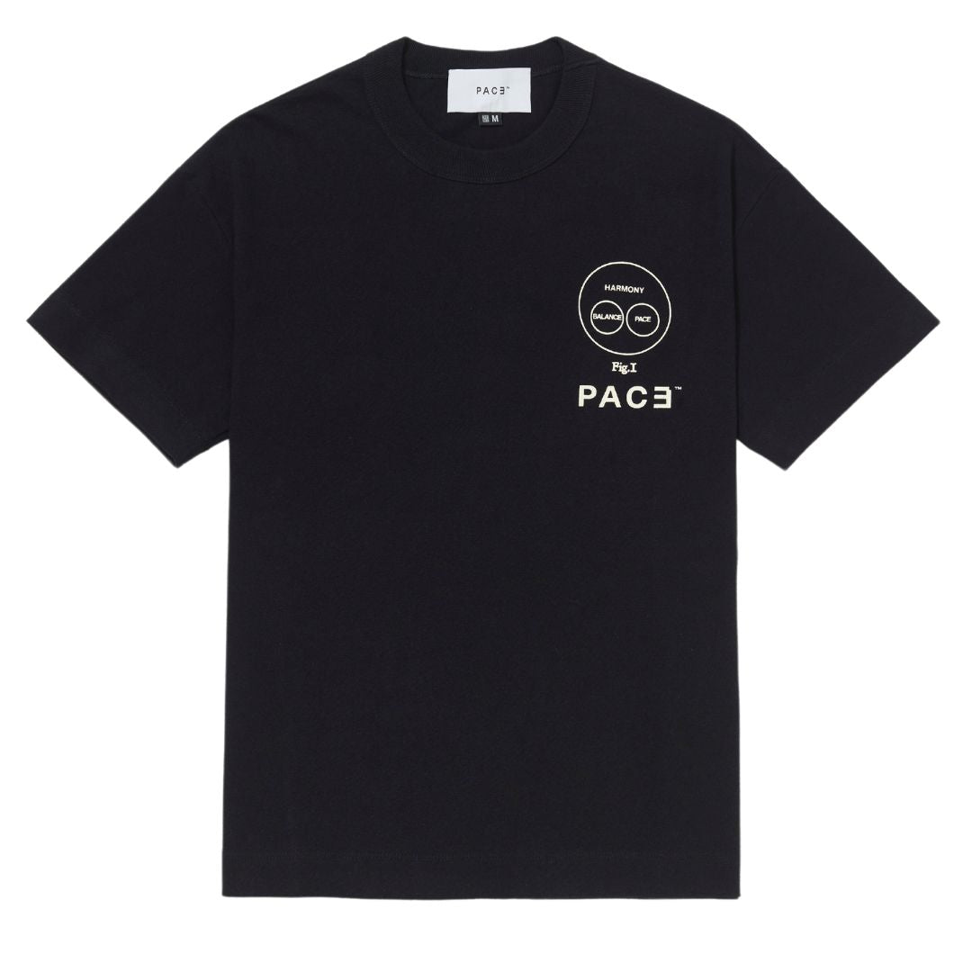 PACE - Harmony Balance and Pace Regular Tee "Black" - THE GAME